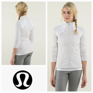 LULULEMON 4 Forme Jacket Dune White Size 4